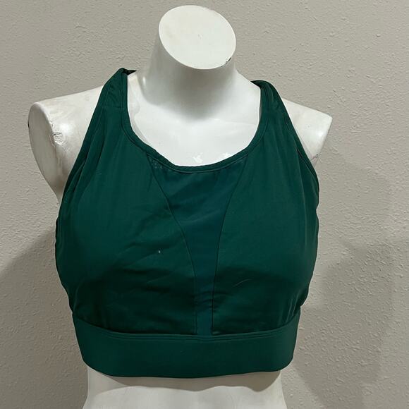 Fabletics green sportsbra plus size 3x - Picture 2 of 9